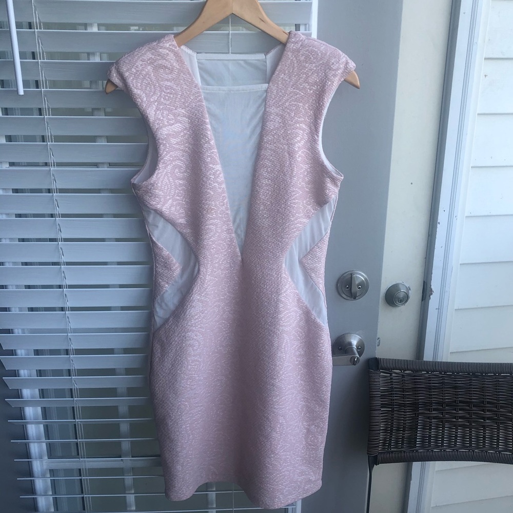 Arden B pink/white beautiful dress
